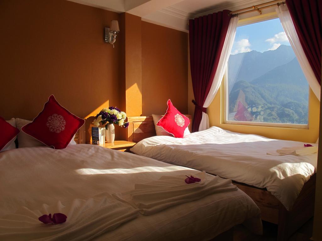 Sapa Backpacker Hostel Rum bild